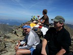Sulzkogelgipfel, Hans, Uschi u. Manfred