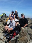 Sulzkogelgipfel, Hans, Uschi, Uschi und Manfred
