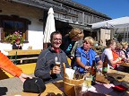 Kurze Pause bevor es weiter zum Gipfel geht